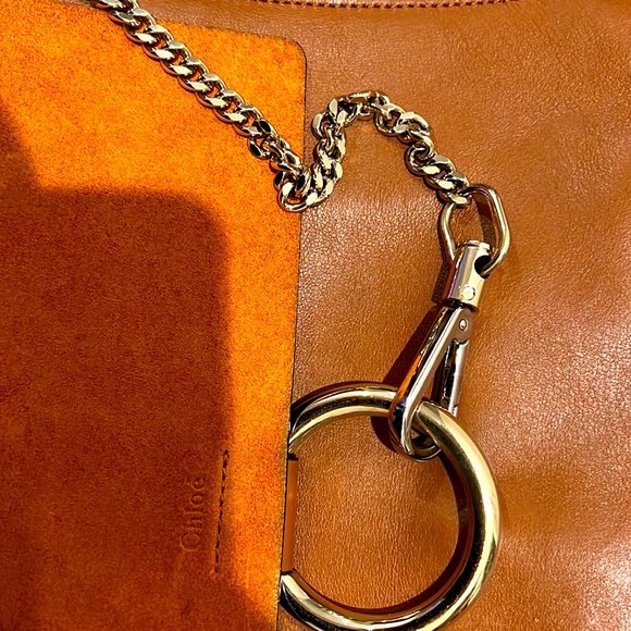 Chloe Faye Small leather & suede shoulder bag - Picture 5 of 5